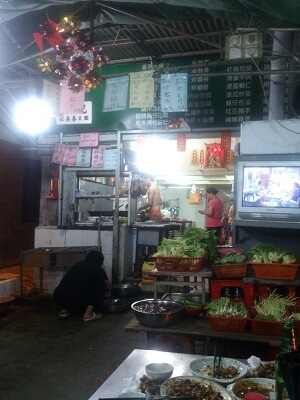 「興記」のお店の中